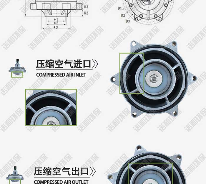 淹没式电磁脉冲阀
